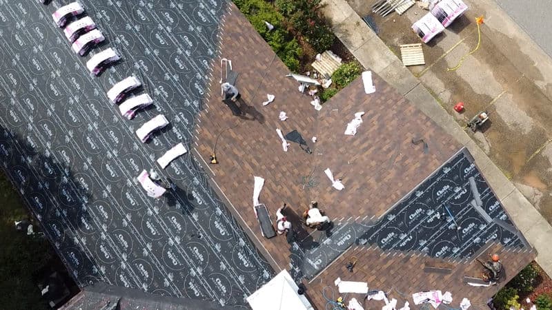 Roof Installation with Class 3 Shingles in Ashdown image