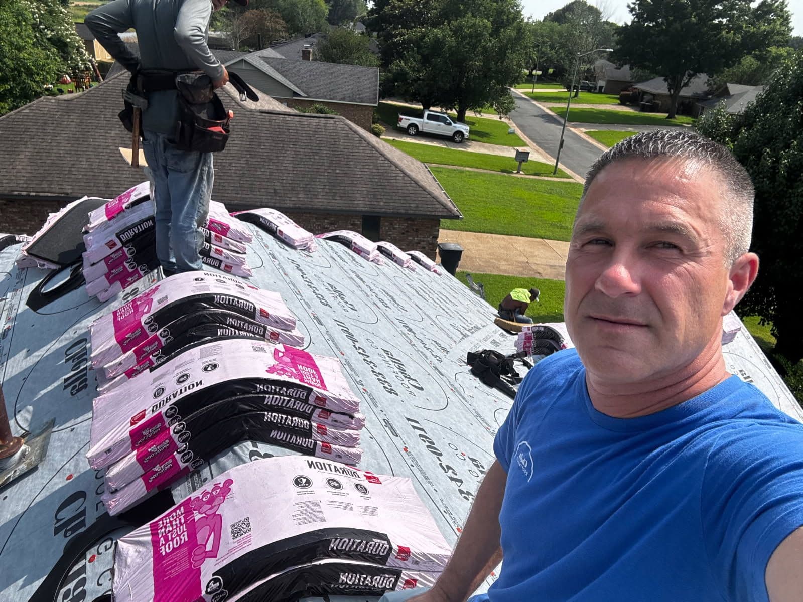 Roof Installation Mastery on a Bright Clear Day image